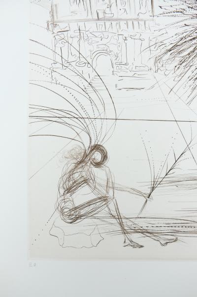 Salvador DALI : Mission Dolores - Gravure originale signée 2