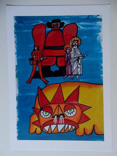 William Klein - Mister Freedom, 2020  - Photography hand signed 2