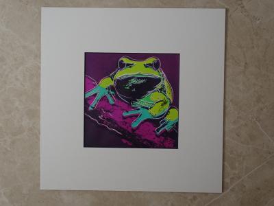 Andy Warhol - Frog , from Endangered Species -  1987, serigrahy 2