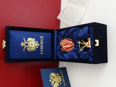 House of Faberge - egg Imperial - Enamel 2