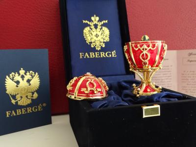 House of Faberge - egg Imperial - Enamel 2