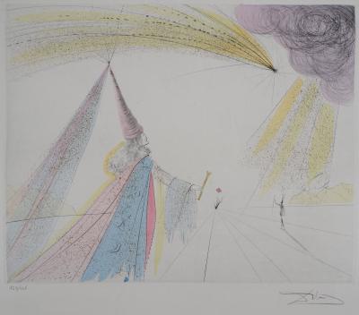 Salvador Dali - Les Muses : Urania, 1971 - Gravure originale signée 2