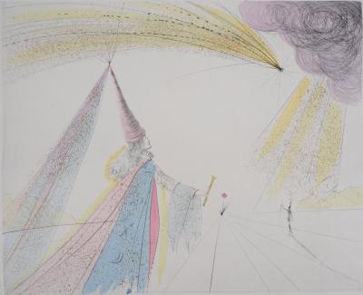 Salvador Dali - Les Muses : Urania, 1971 - Gravure originale signée 2