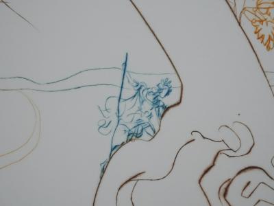 Salvador Dali - Paradis Perdu : L’arbre de la connaissance, 1974 - Gravure originale signée 2