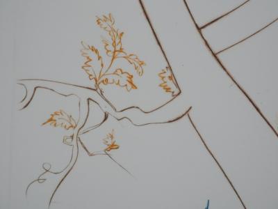 Salvador Dali - Paradis Perdu : L’arbre de la connaissance, 1974 - Gravure originale signée 2
