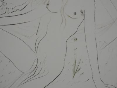 Salvador Dali - Décaméron : La fiancée du roi de Garbe, 1972 - Gravure originale signée 2