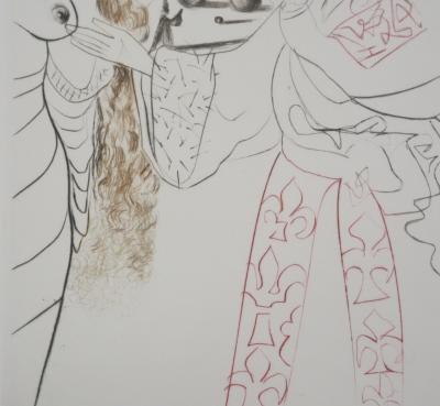 Salvador Dali - Décaméron : La femme adultère, 1972 - Gravure originale signée 2