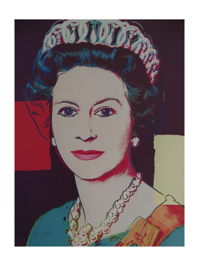 Andy Warhol - Queen Elizabeth, 1987 - Serigrahy 2
