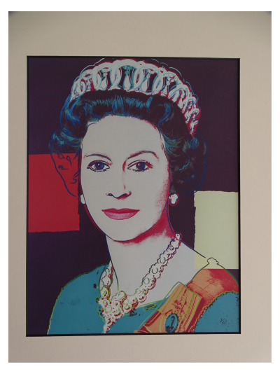 Andy Warhol - Queen Elizabeth, 1987 - Serigrahy 2