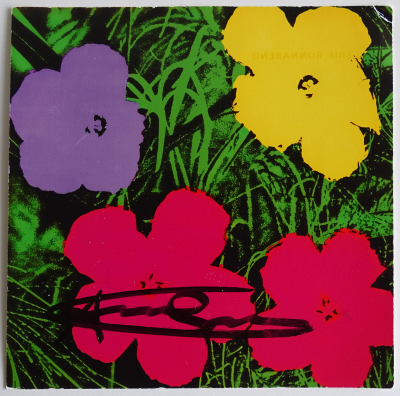 Andy Warhol - Fleurs, 1970, Lithographie offset signée