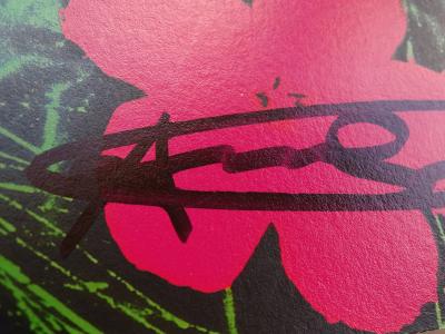 Andy Warhol - Fleurs, 1970, Lithographie offset signée 2