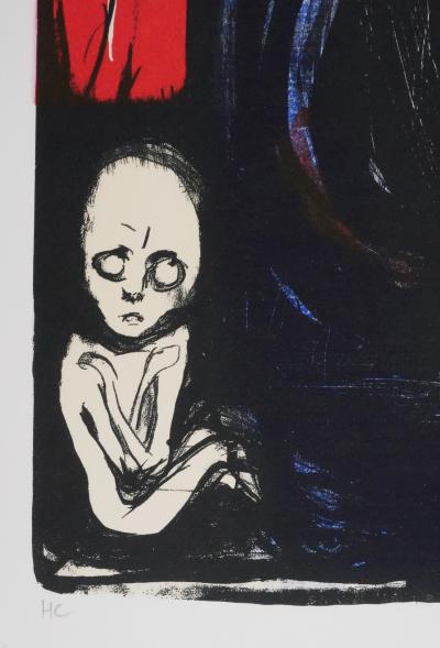 Edvard MUNCH : La Madone, Lithographie signée 2