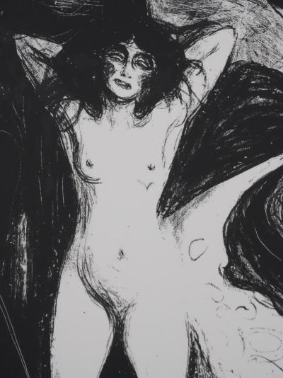 Edvard MUNCH : Les trois âges de la femme, Lithographie signée 2