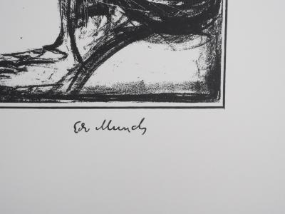 Edvard MUNCH : Les trois âges de la femme, Lithographie signée 2