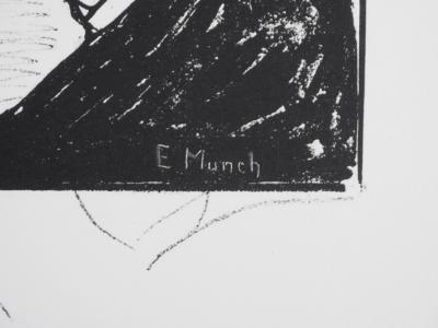 Edvard MUNCH : Cabaret, Lithographie signée 2