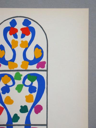 Henri Matisse (d'après) - Vigne, 1958 - Lithographie en couleurs 2