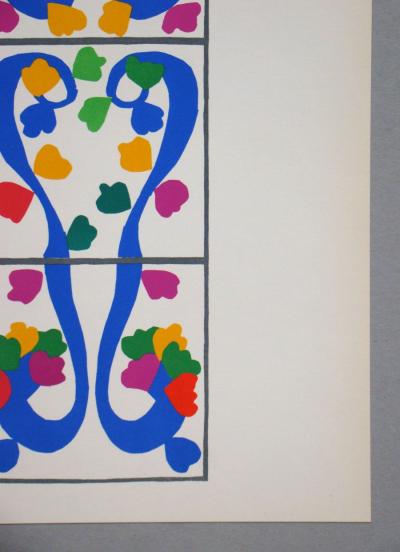 Henri Matisse (d'après) - Vigne, 1958 - Lithographie en couleurs 2