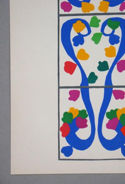 Henri Matisse (d'après) - Vigne, 1958 - Lithographie en couleurs 2