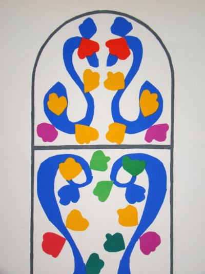 Henri Matisse (d'après) - Vigne, 1958 - Lithographie en couleurs 2