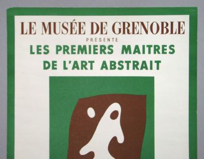 Jean Hans ARP - Yeux et Nez, 1949 - Original exhibition poster 2