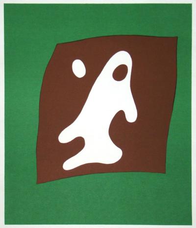 Jean Hans ARP - Yeux et Nez, 1949 - Original exhibition poster 2