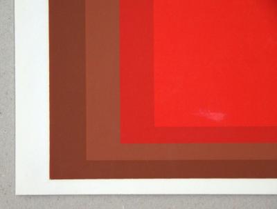 Josef ALBERS (after) - Homage to the Square - R-I d-5, 1977 - Silkscreen print 2