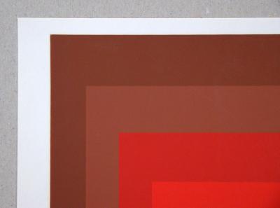 Josef ALBERS (after) - Homage to the Square - R-I d-5, 1977 - Silkscreen print 2