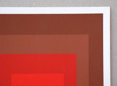 Josef ALBERS (after) - Homage to the Square - R-I d-5, 1977 - Silkscreen print 2