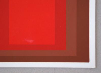 Josef ALBERS (after) - Homage to the Square - R-I d-5, 1977 - Silkscreen print 2