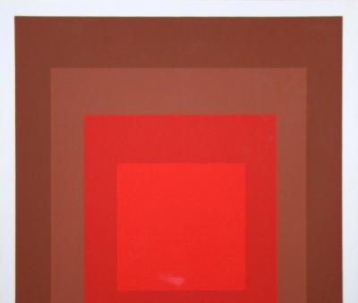 Josef ALBERS (after) - Homage to the Square - R-I d-5, 1977 - Silkscreen print 2