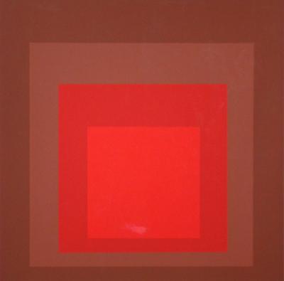 Josef ALBERS (after) - Homage to the Square - R-I d-5, 1977 - Silkscreen print 2