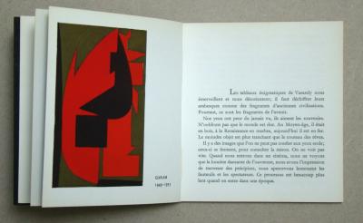 Victor VASARELY (d’après) - Vasarely, 1962 - Catalogue d’exposition 2