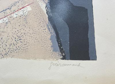 Paul GUIRAMAND - Conversation, lithographie originale signée 2