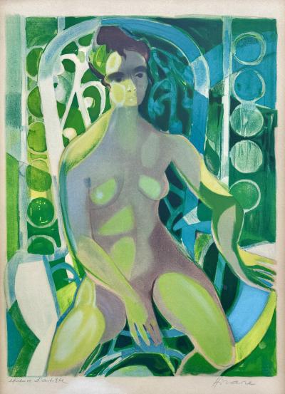 Camille Hilaire - Sensualité, lithographie originale signée crayon 2