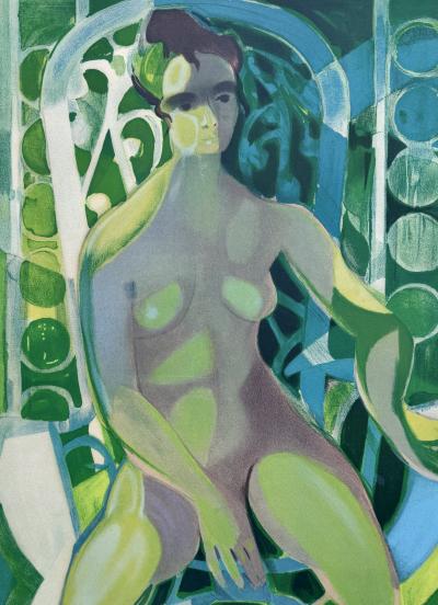 Camille Hilaire - Sensualité, lithographie originale signée crayon 2