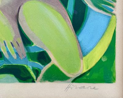 Camille Hilaire - Sensualité, lithographie originale signée crayon 2