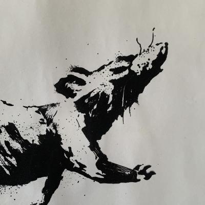 Banksy - CROYDON GDP RAT (RAT RACE), 2019, sérigraphie 2
