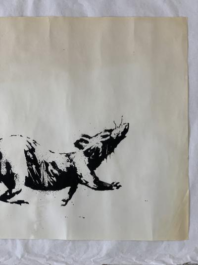 Banksy - CROYDON GDP RAT (RAT RACE), 2019, sérigraphie 2