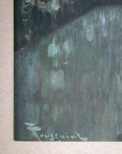 Fernand TOUSSAINT (after) - Fleurs, 1930 - Héliogravure signed 2