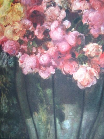Fernand TOUSSAINT (after) - Fleurs, 1930 - Héliogravure signed 2