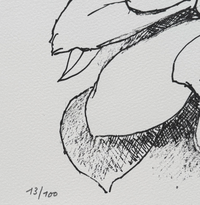 Bernard Cathelin - Branches d’été - Lithographie originale signée crayon numérotée 2