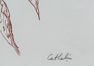 Bernard Cathelin - Branches d’été - Lithographie originale signée crayon numérotée 2