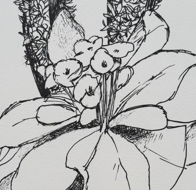Bernard Cathelin - Branches d’été - Lithographie originale signée crayon numérotée 2