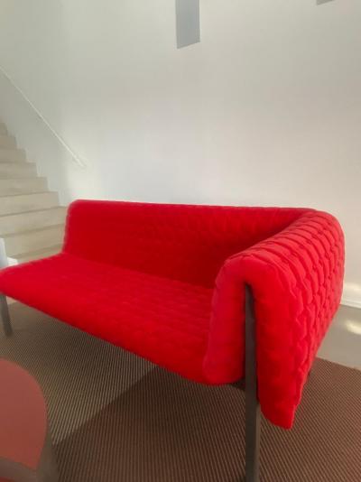 Inga Sempe méridienne et fauteuil Ruché pour Roche Bobois 2