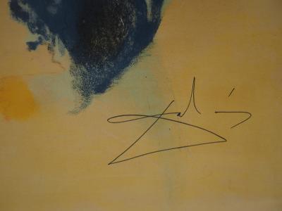 Salvador Dali - Moïse :Transfert des traditions, 1975 - Lithographie originale signée 2