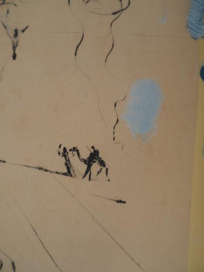 Salvador Dali - Moïse :Transfert des traditions, 1975 - Lithographie originale signée 2