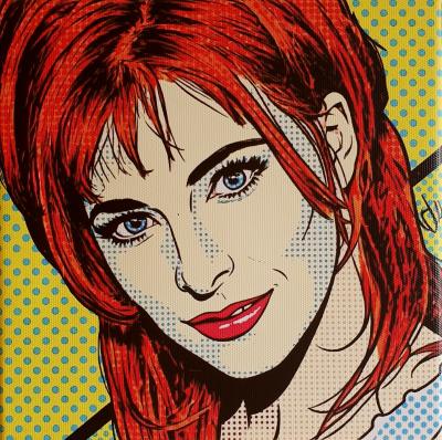 PyB - Mylene farmer  2026 - Impression numérique sur toile 2