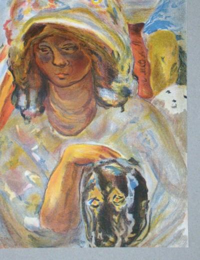 Pierre BONNARD (d'après) - En barque, 1939 - Lithographie en couleurs 2