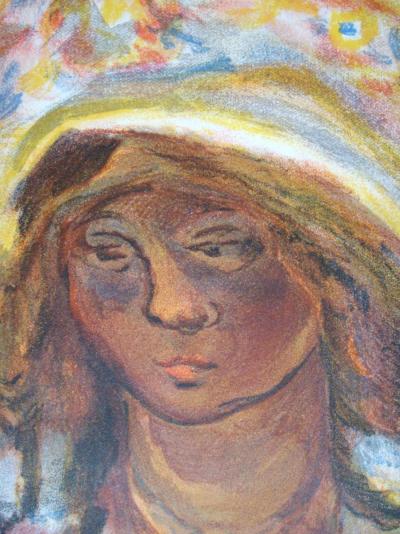 Pierre BONNARD (d'après) - En barque, 1939 - Lithographie en couleurs 2