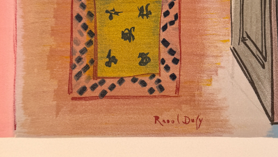 Raoul Dufy - Peintre dans son atelier, 1969 - Lithographie signée planche 2
